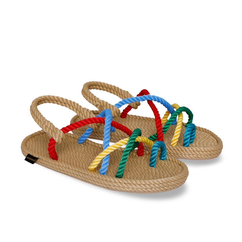 Bohonomad Ibiza Flat Rope Sandals