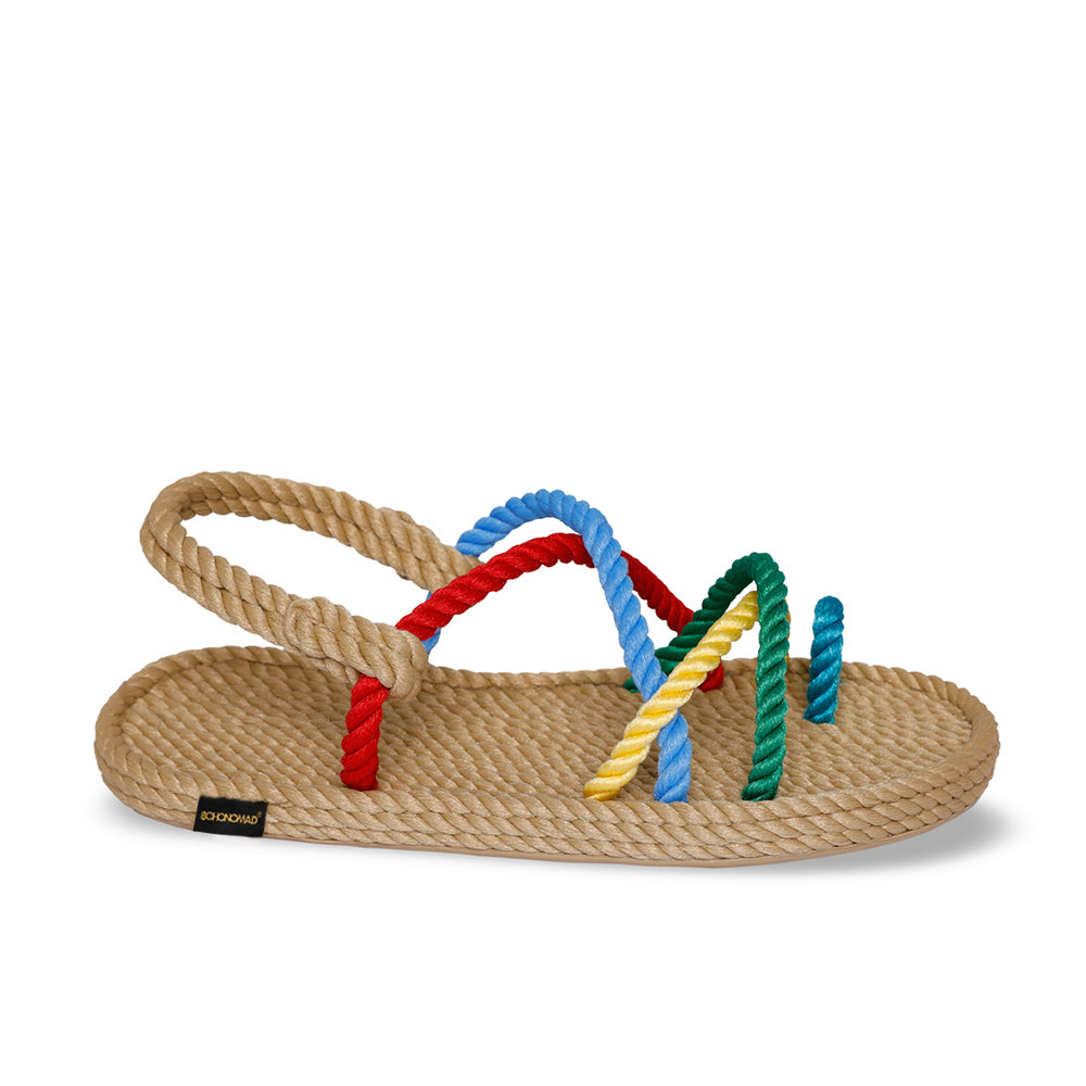 Bohonomad Ibiza Flat Rope Sandals