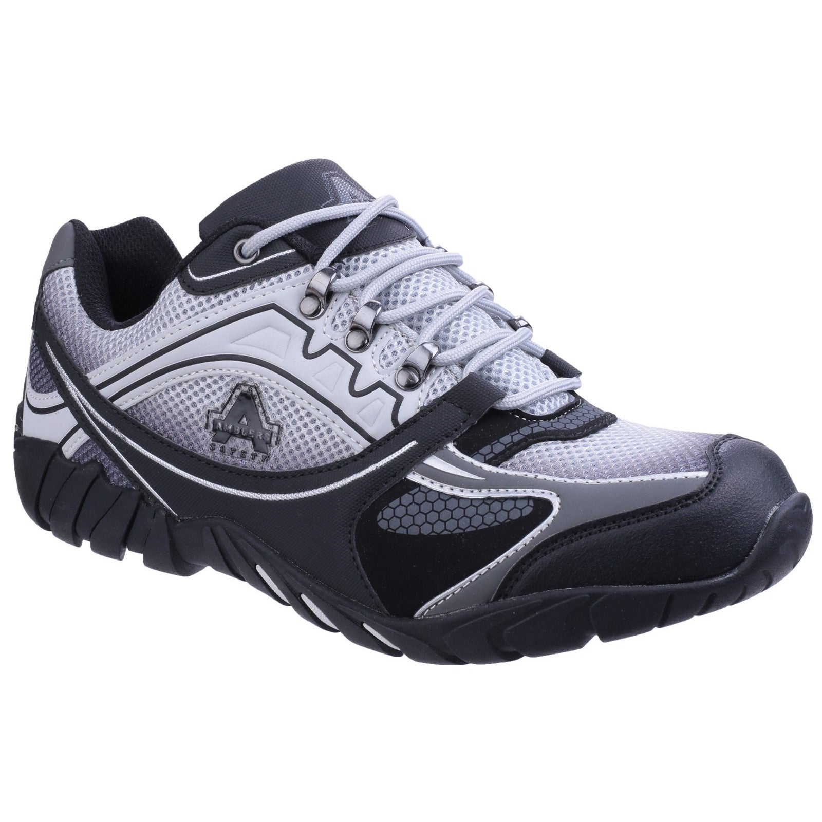 Amblers Safety FS702 Granite Vegan-Friendly Antistatic Lace up Safety Trainer
