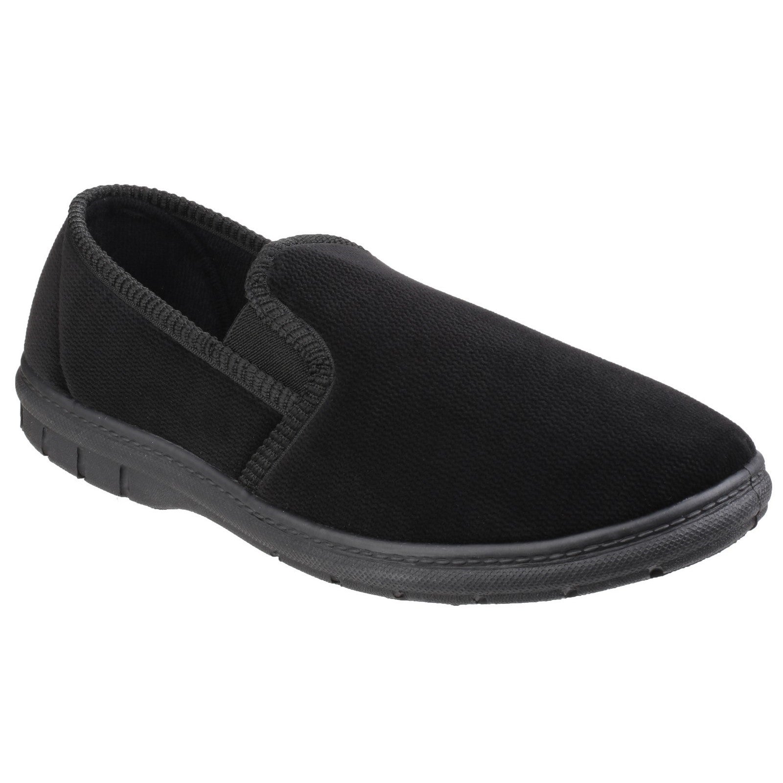 Fleet & Foster John Twin Gusset Memory Foam Slipper