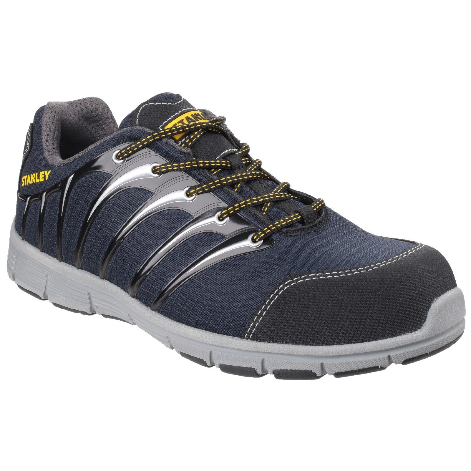 Stanley Globe Navy/Grey S1 P Sports Safety Trainer