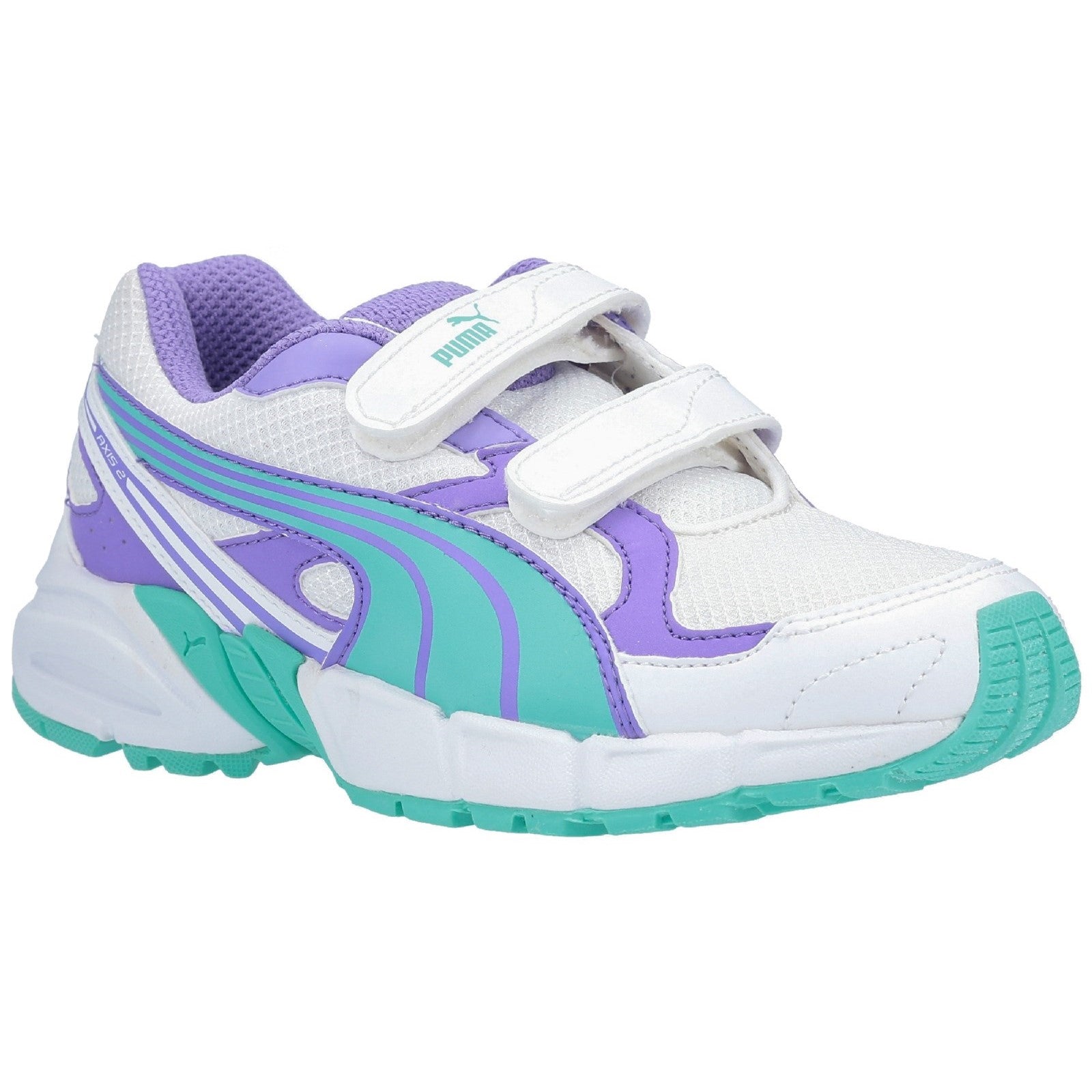 Puma Axis Mesh V2 Touch Fastening Boys Trainers