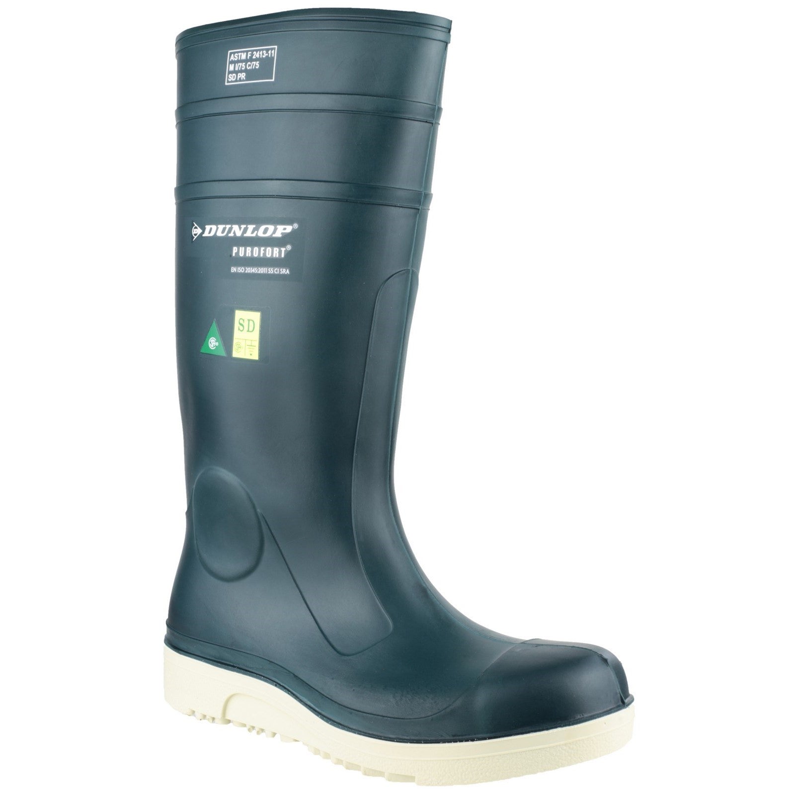 Dunlop Purofort Comfort Grip Full Safety Wellington Boots