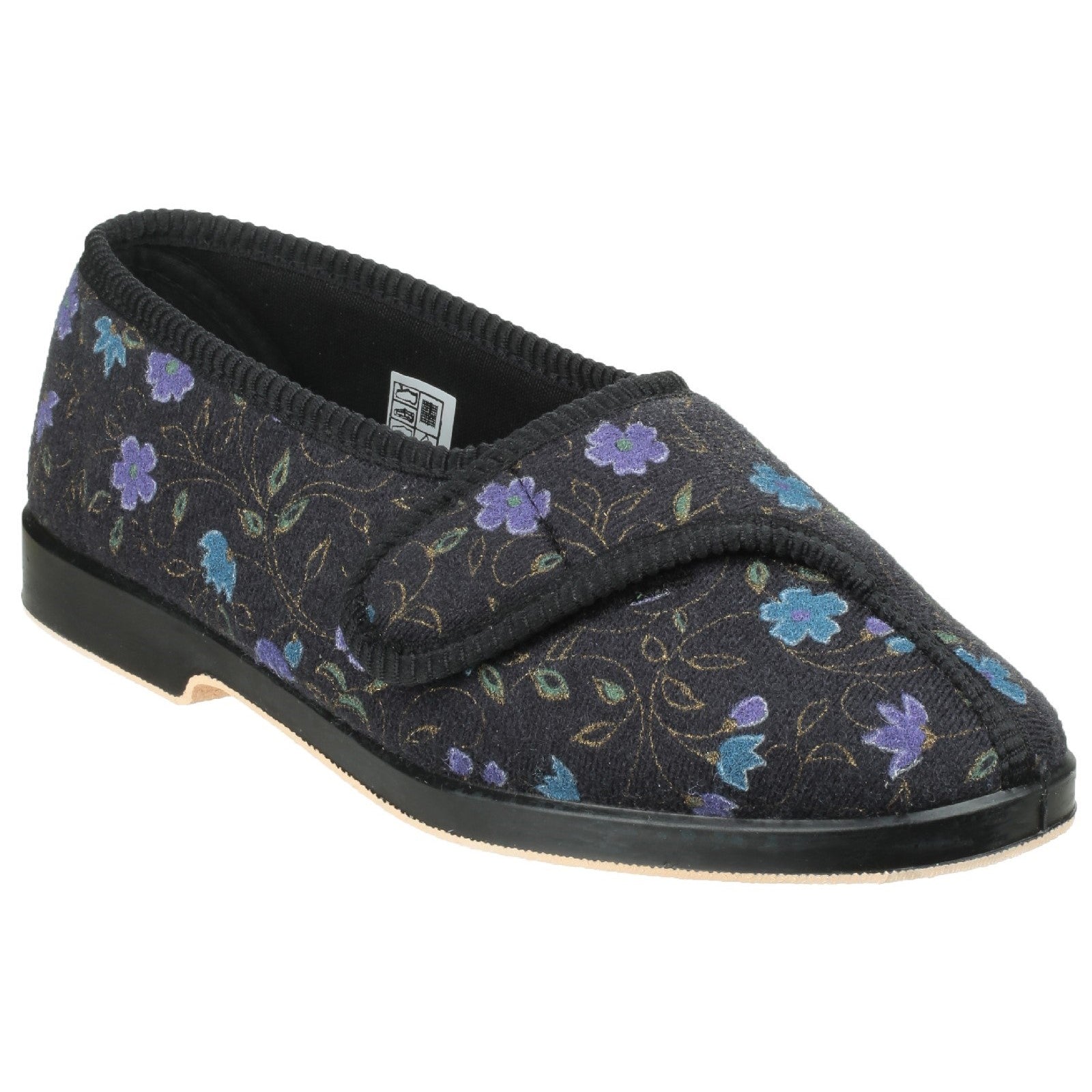 Gbs Wilma Ladies Wide Fit Slipper
