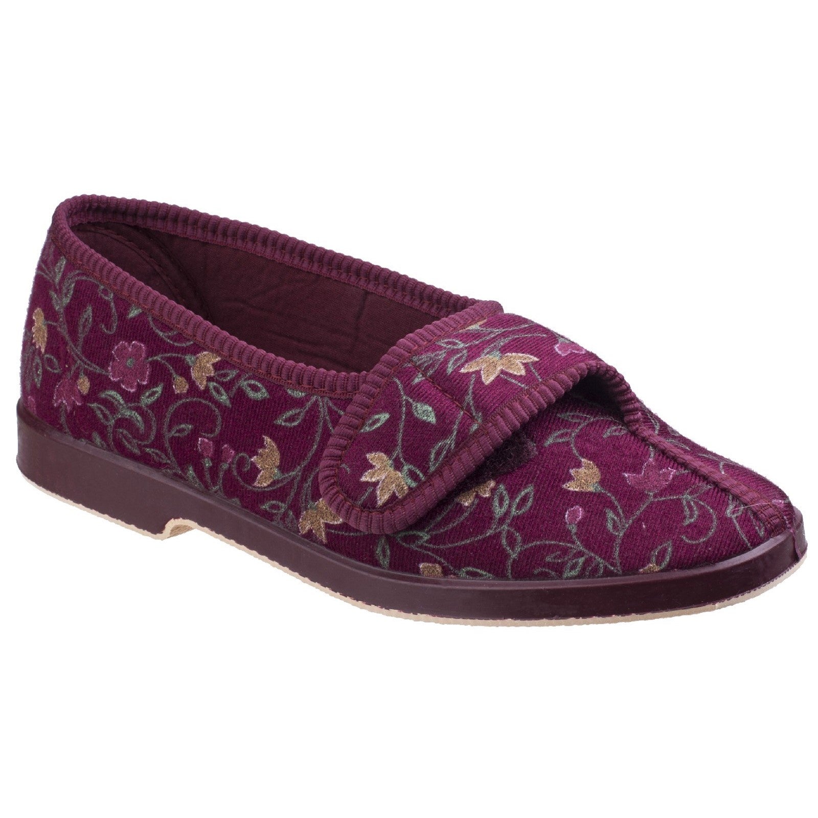 Gbs Wilma Ladies Wide Fit Slipper