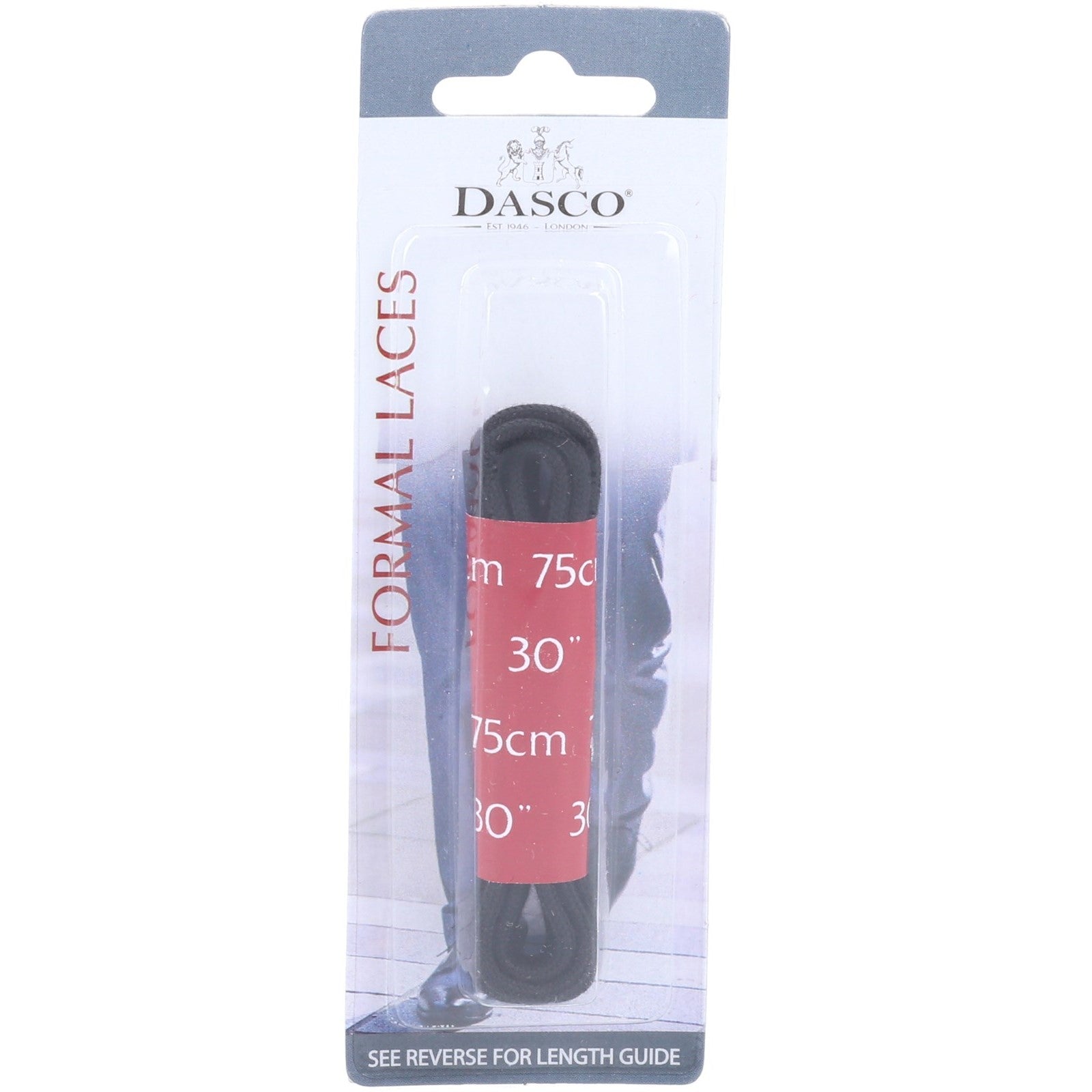 Dasco 75cm Round Shoe Lace 6 Pack