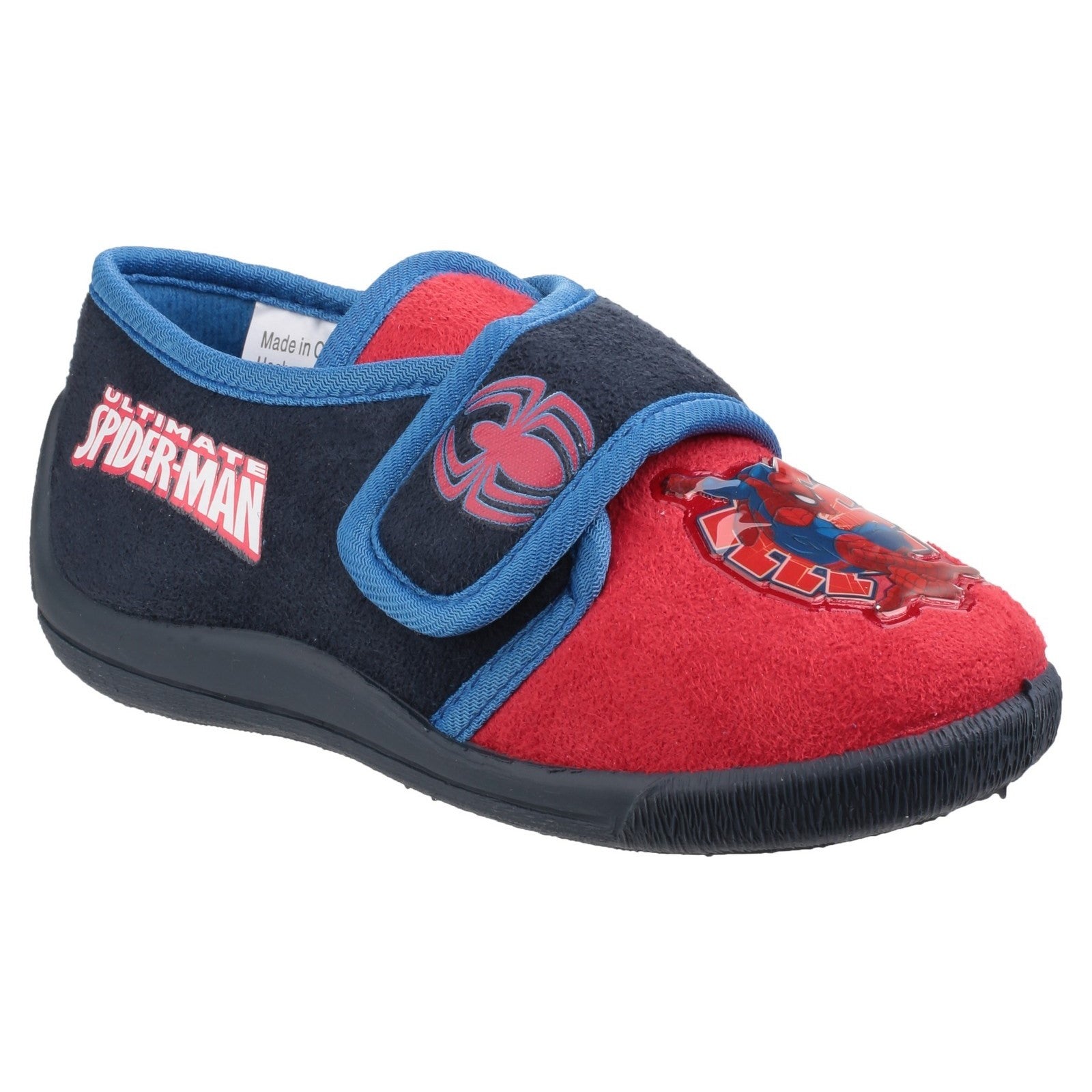 Cortina Spiderman Touch Fastening Slipper