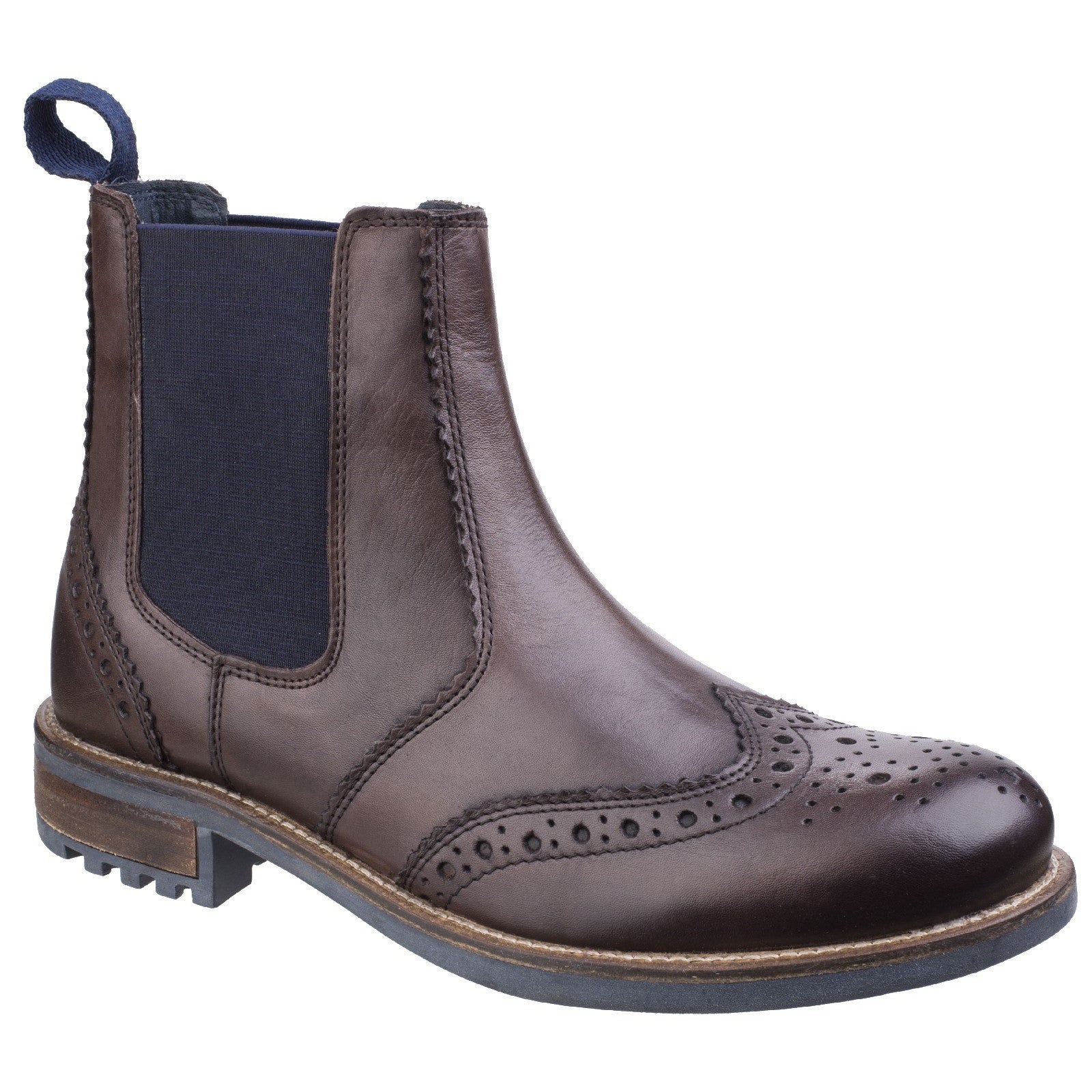 Cotswold Cirencester Chelsea Brogue Boots