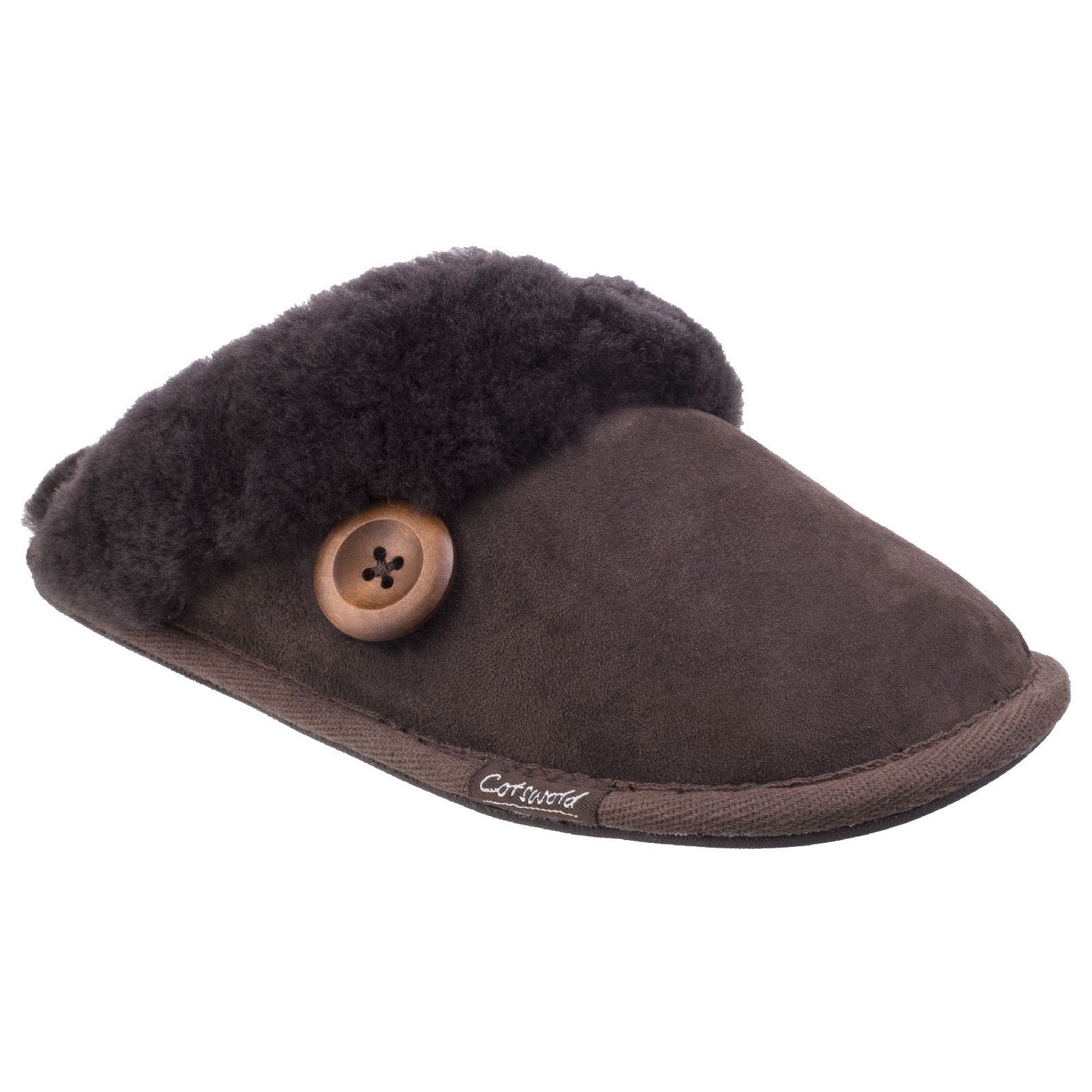 Cotswold Lechlade Sheepskin Mule Slipper