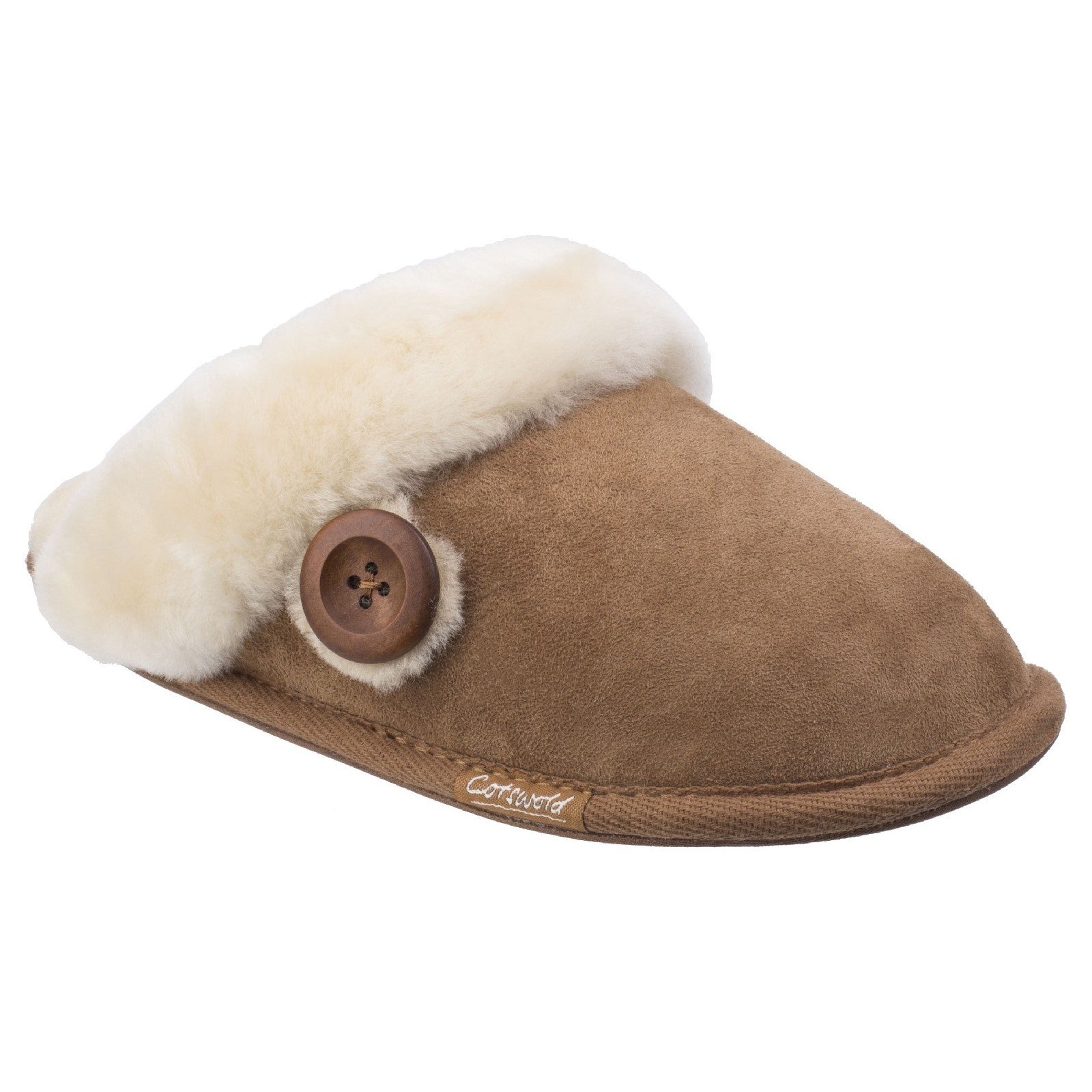 Cotswold Lechlade Sheepskin Mule Slipper