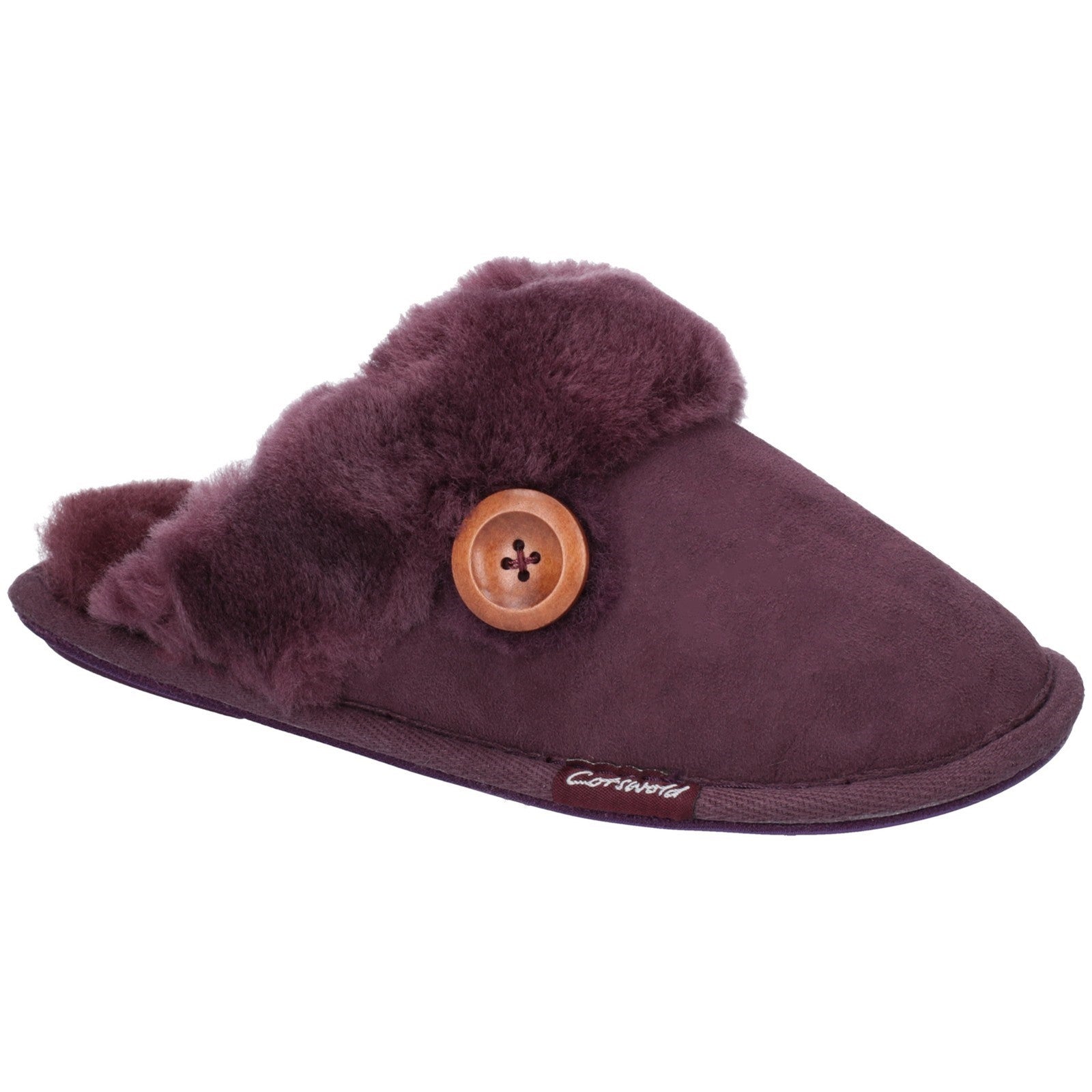 Cotswold Lechlade Sheepskin Mule Slipper