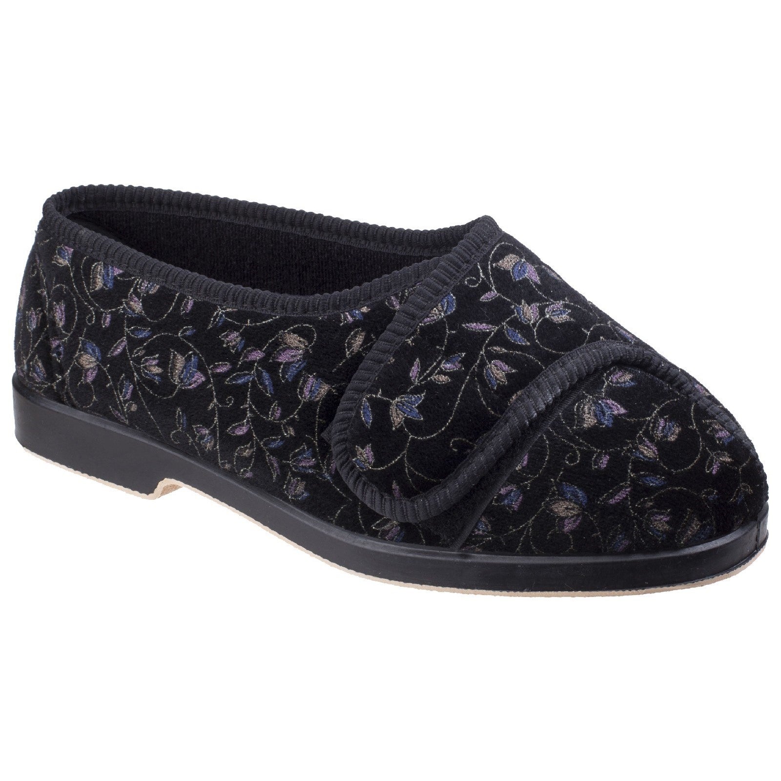 Gbs Nola Extra Wide Fit Ladies Slipper