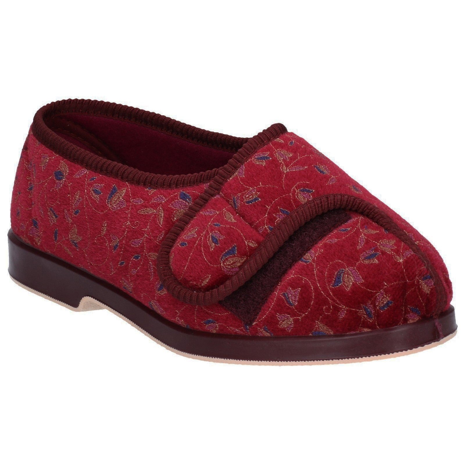 Gbs Nola Extra Wide Fit Ladies Slipper