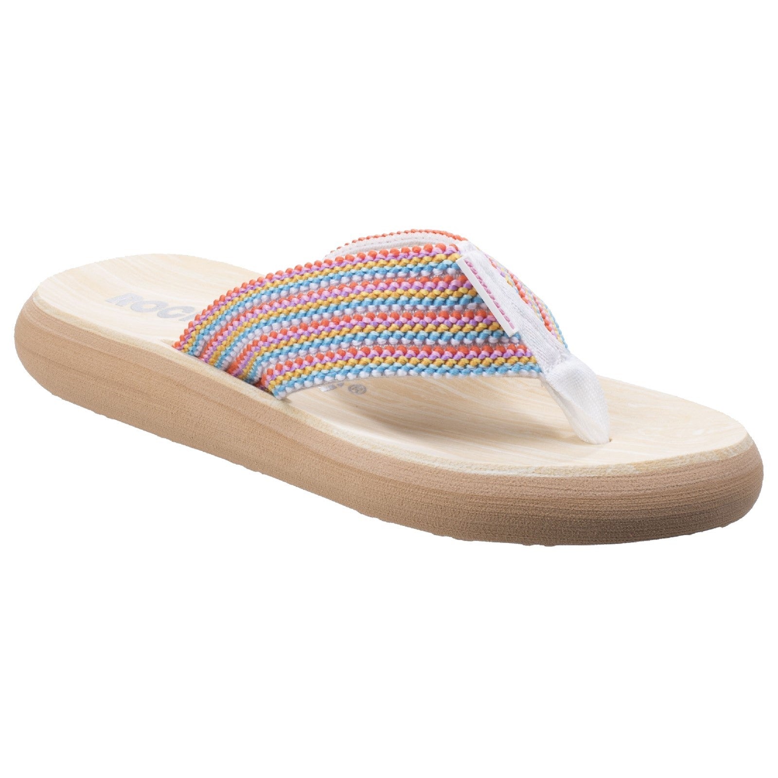 Rocket Dog Spotlight Groovy Stripe Slip On Sandal