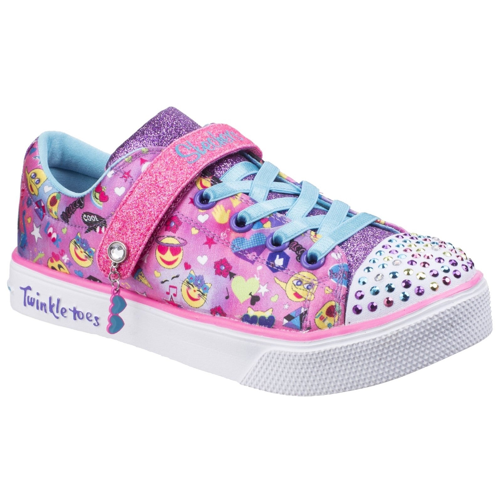 Skechers Twinkle Breeze 2.0 Character Cutie Touch Fastening Trainer