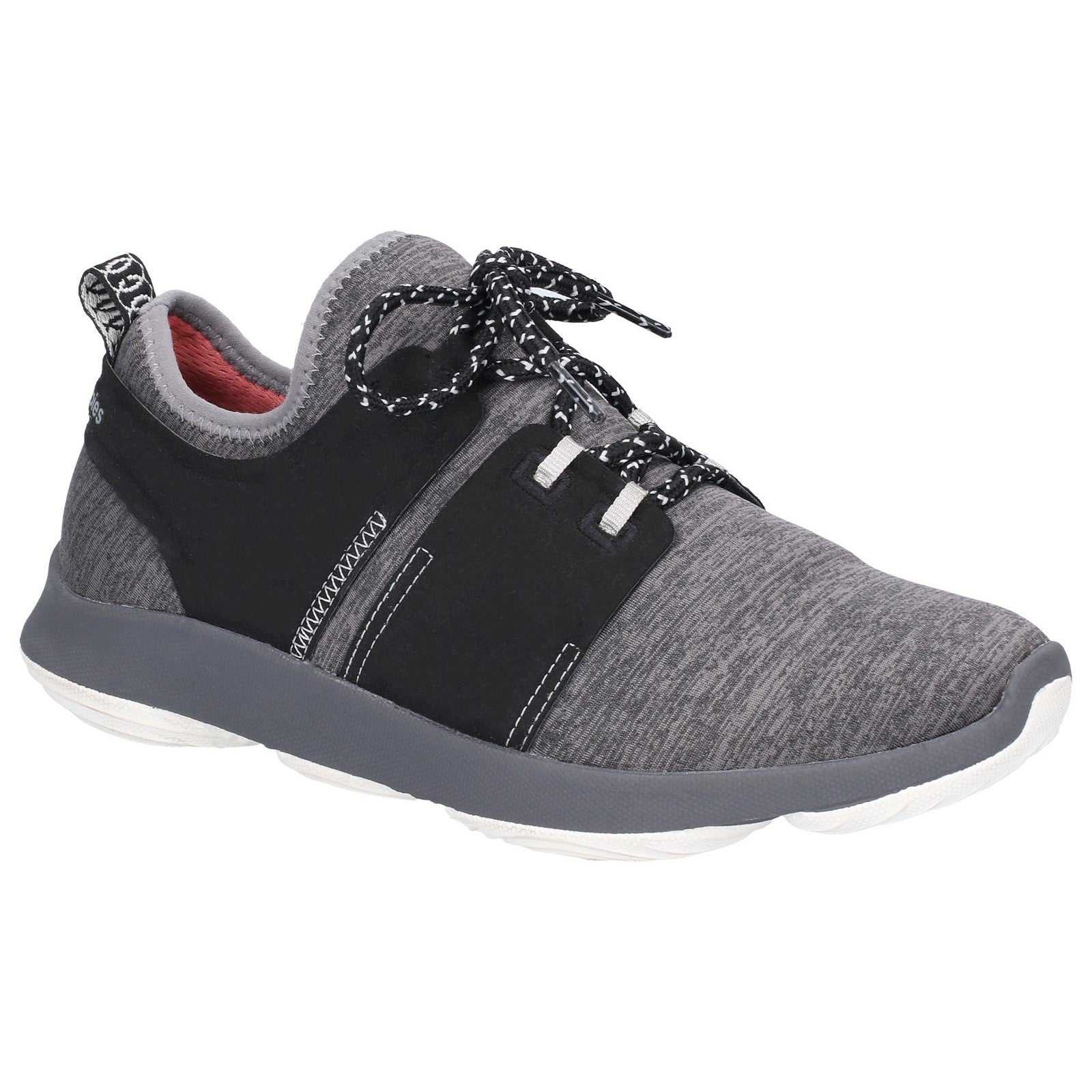 Hush Puppies Geo BounceMax Lace Up Trainer