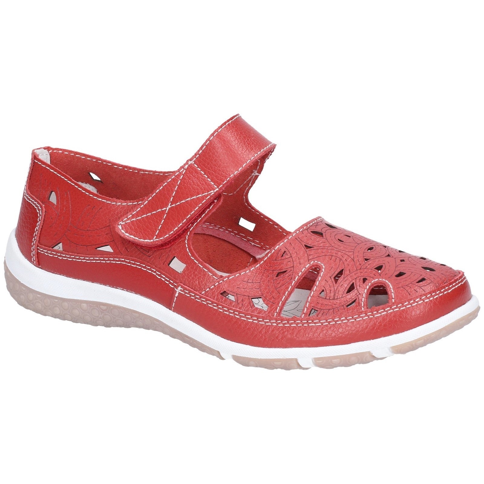 Fleet & Foster Jasmine Touch Fastening Shoe