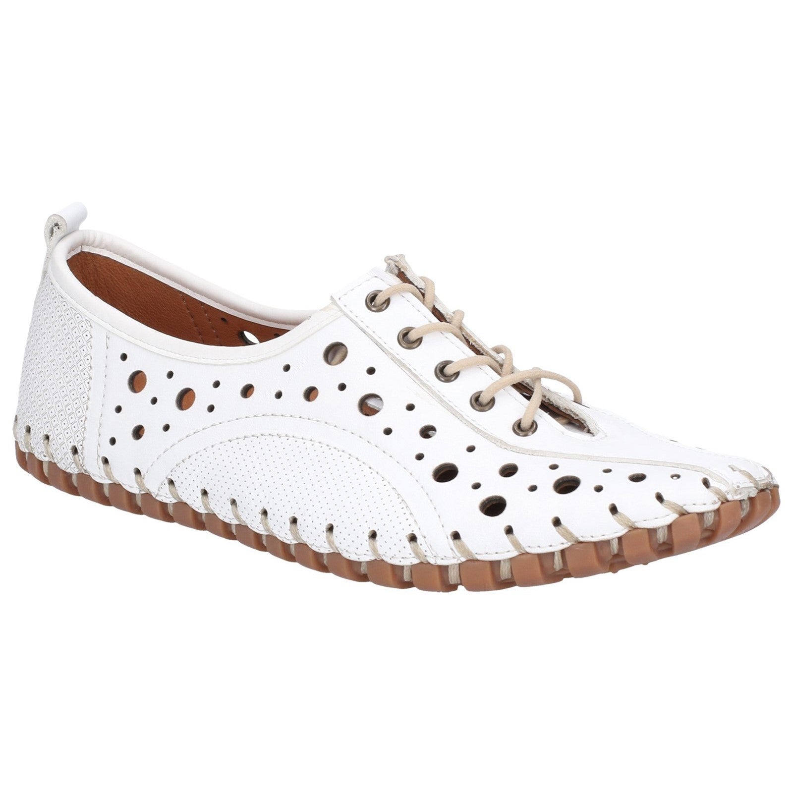 Riva Haiti Lace Up Flats