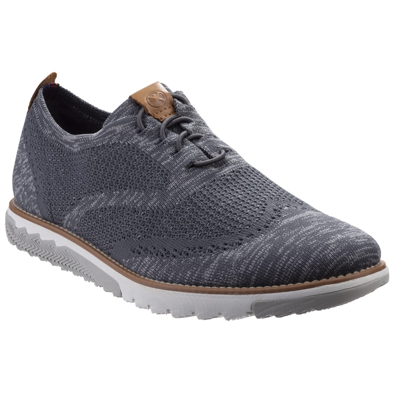 Hush Puppies Expert Wingtip Knit BouncePLUS Lace Up Shoe