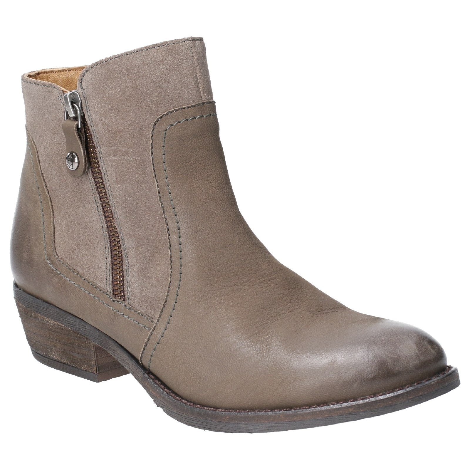 Hush Puppies Isla Zip Up Ankle Boot