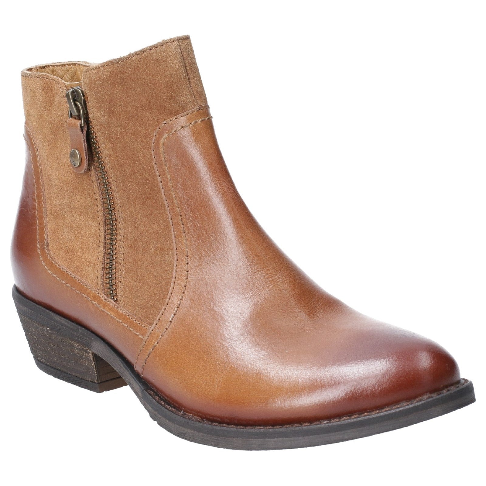 Hush Puppies Isla Zip Up Ankle Boot