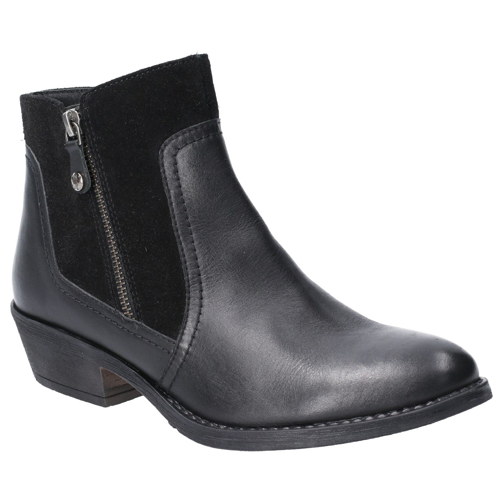 Hush Puppies Isla Zip Up Ankle Boot