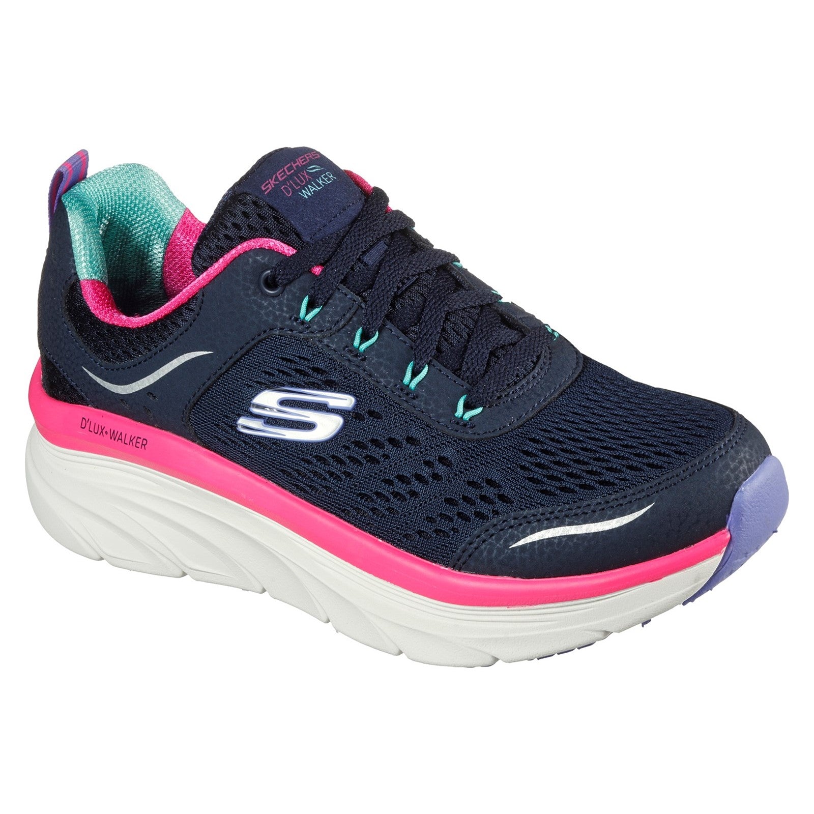 Skechers Relaxed Fit D'Lux Walker Infinite Motion Sports Trainers