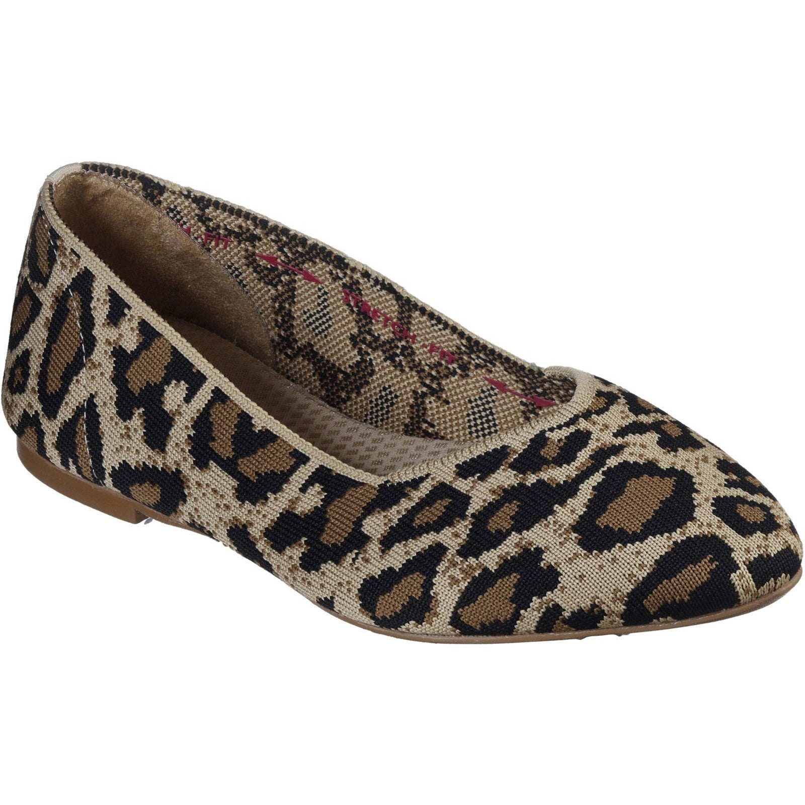 Skechers Cleo Claw-Some Slip On Canvas Shoes