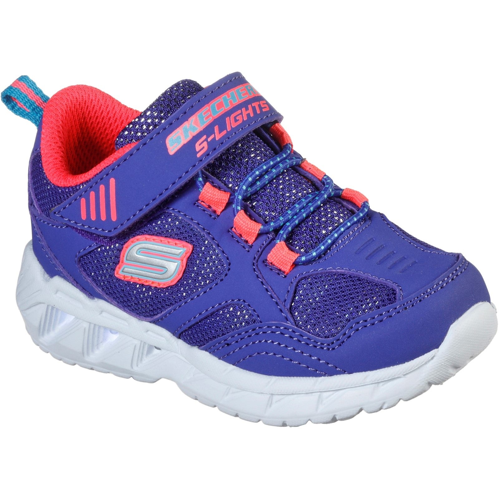 Skechers S Lights Magna-Lights Expert Level Touch Fastening Trainer