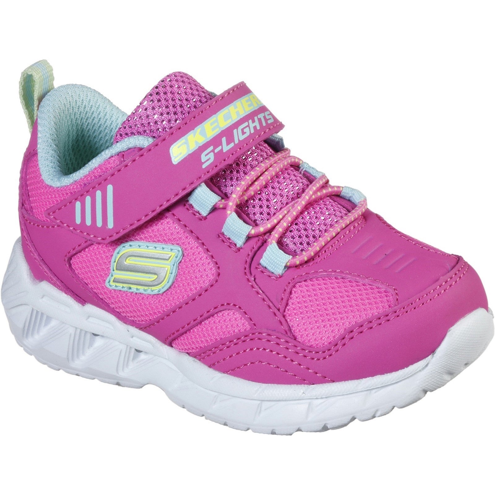 Skechers S Lights Magna-Lights Expert Level Touch Fastening Trainer