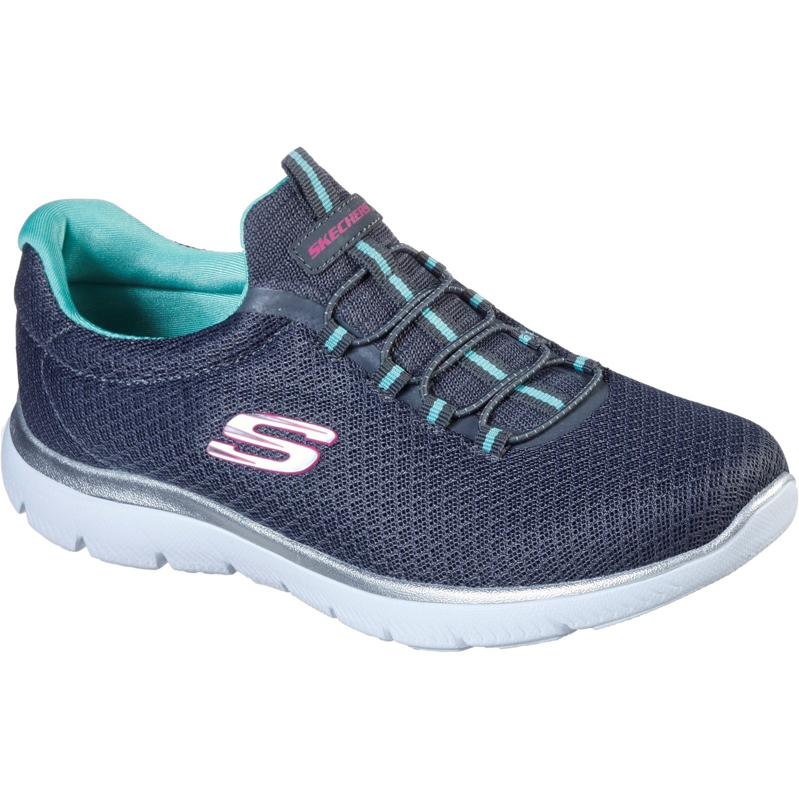 Skechers Summits Slip On Sports Trainers