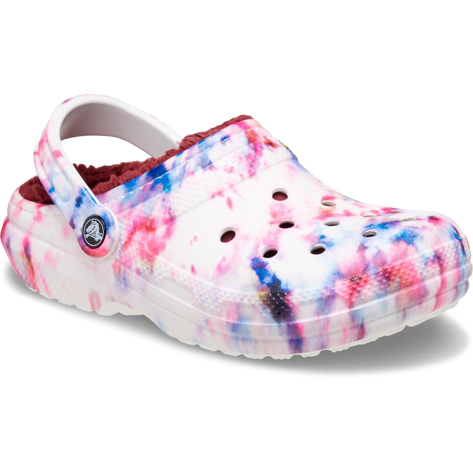 Crocs Classic Lined Tie-Dye Clog Sandals