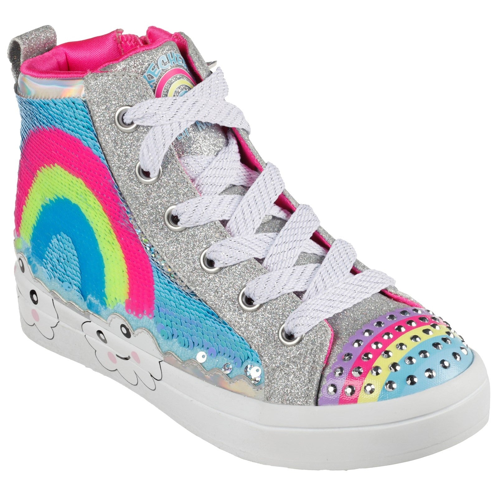 Skechers Flip Kicks Twi-Lites 2.0 Rainbow Daydreams Boot