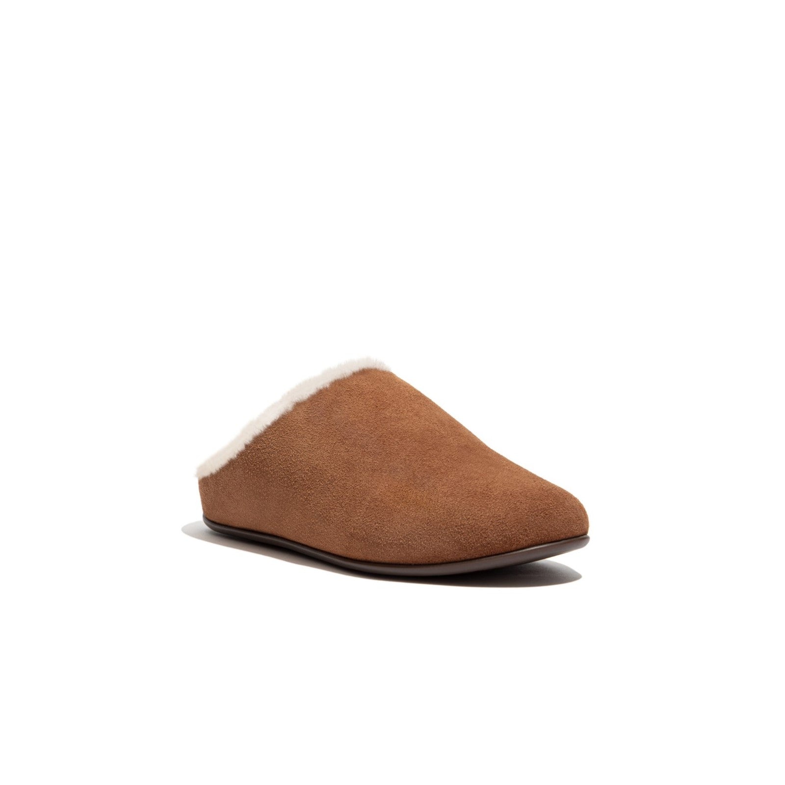 Fitflop Chrissie Shearling-Lined Suede Slippers