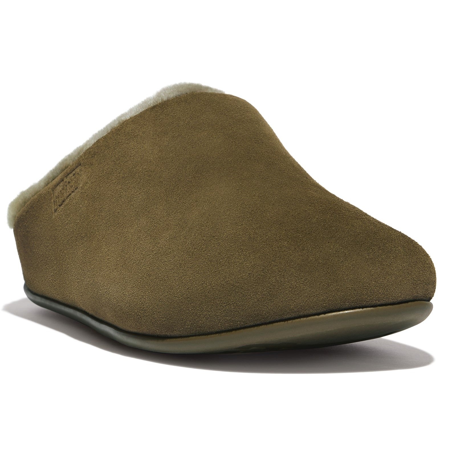 Fitflop Chrissie Shearling-Lined Suede Slippers