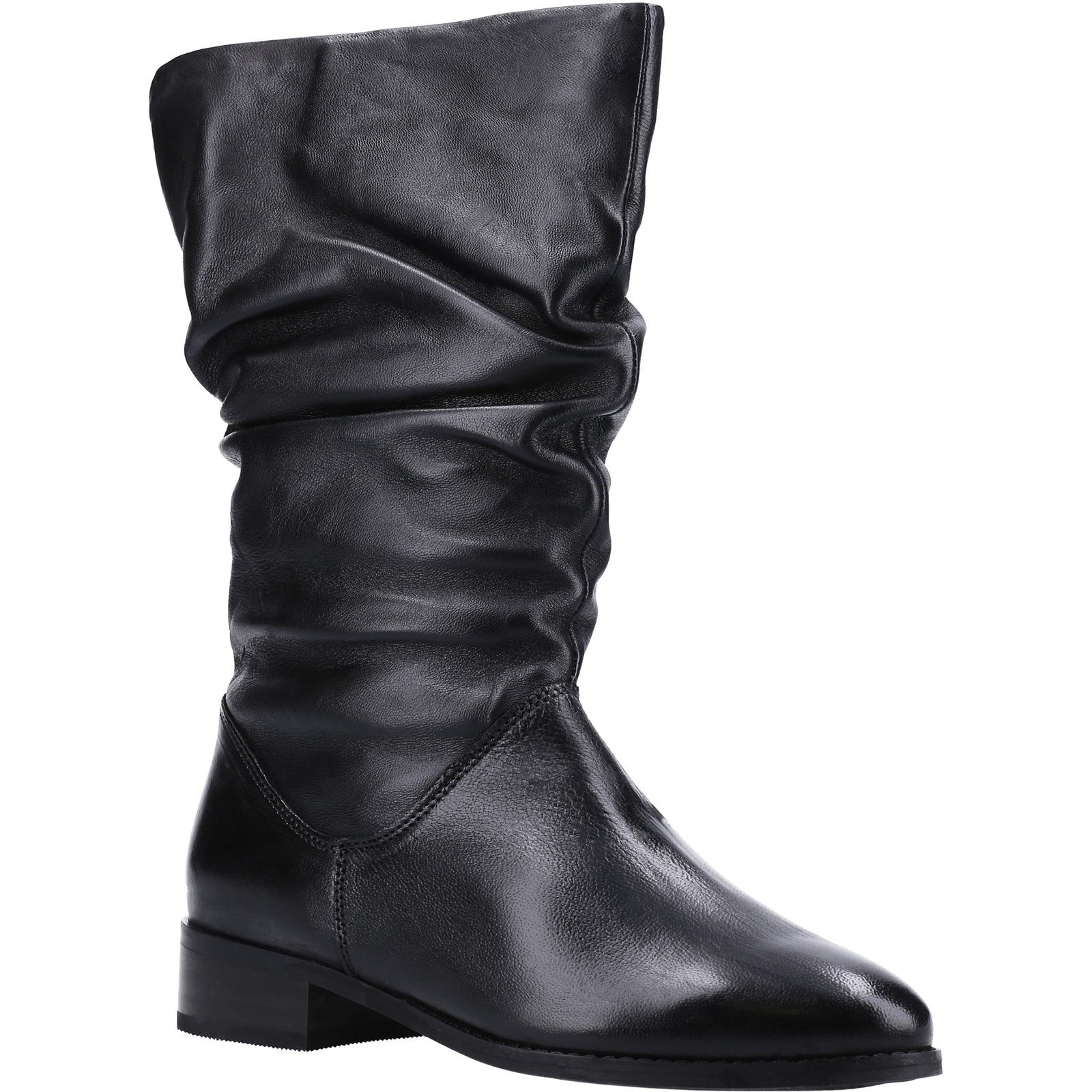 Dune London Rosalindas Ruched Calf Boots