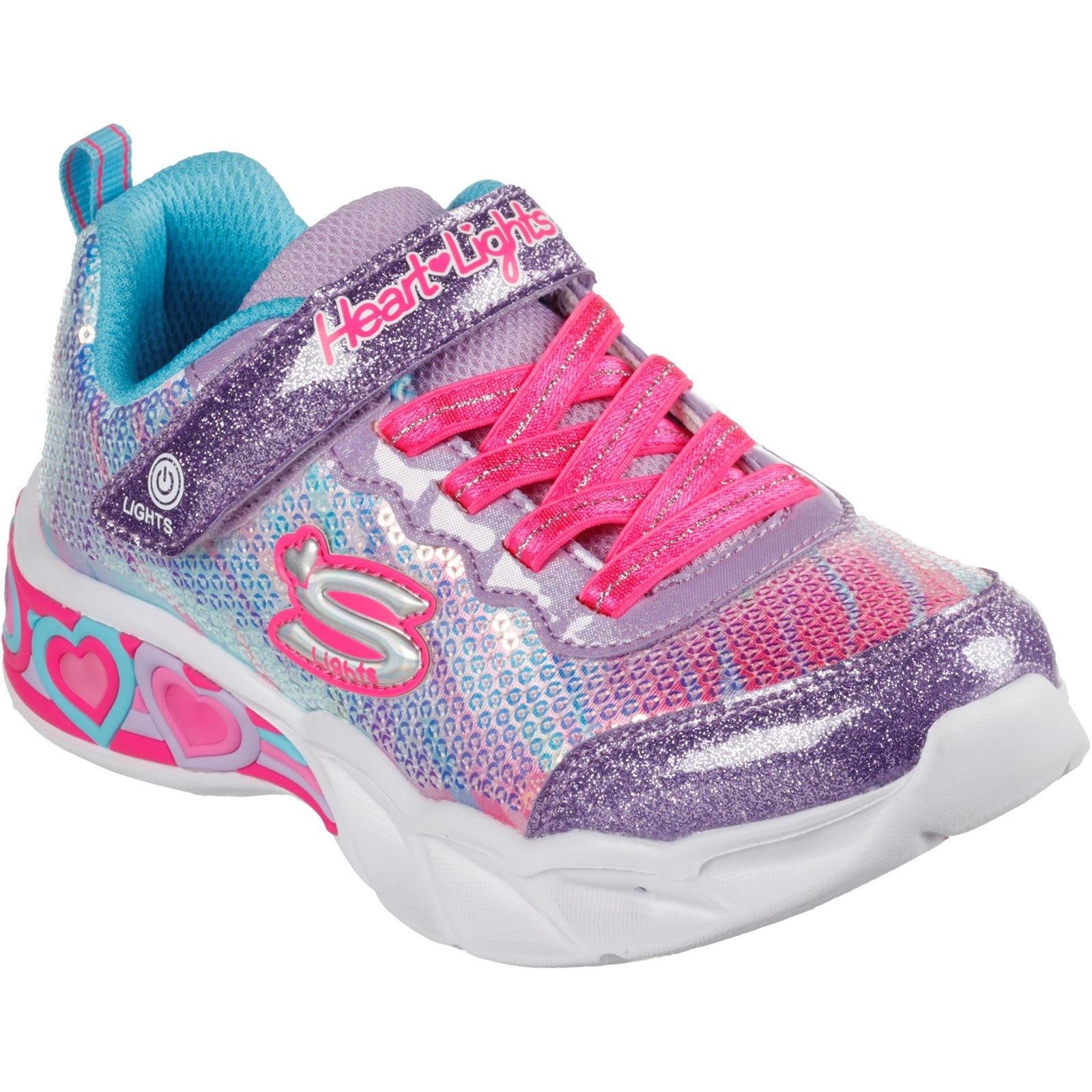 Skechers Sweetheart Lights Lets Shine Trainers