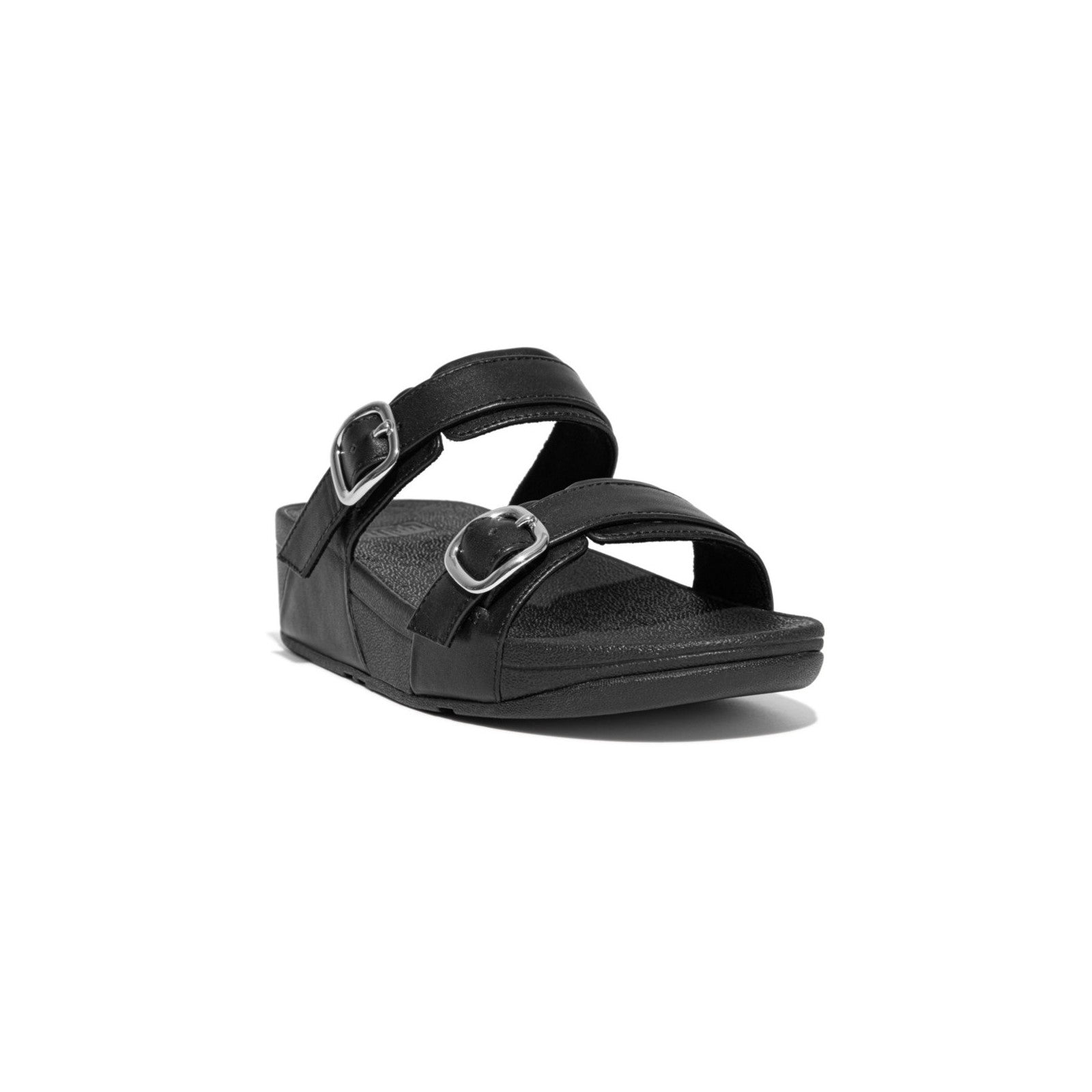 Fitflop Lulu Adjustable Leather Slides Sandals
