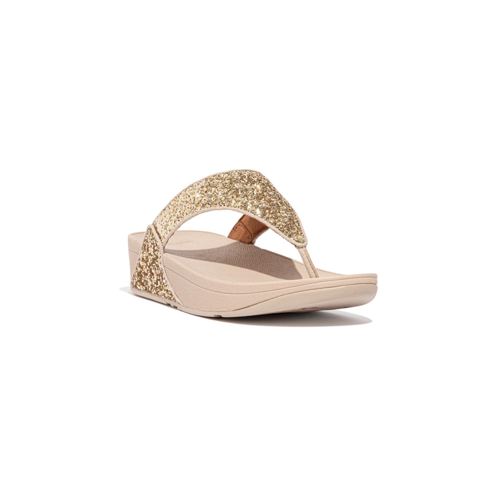Fitflop Lulu Glitter Toe-Post Sandals