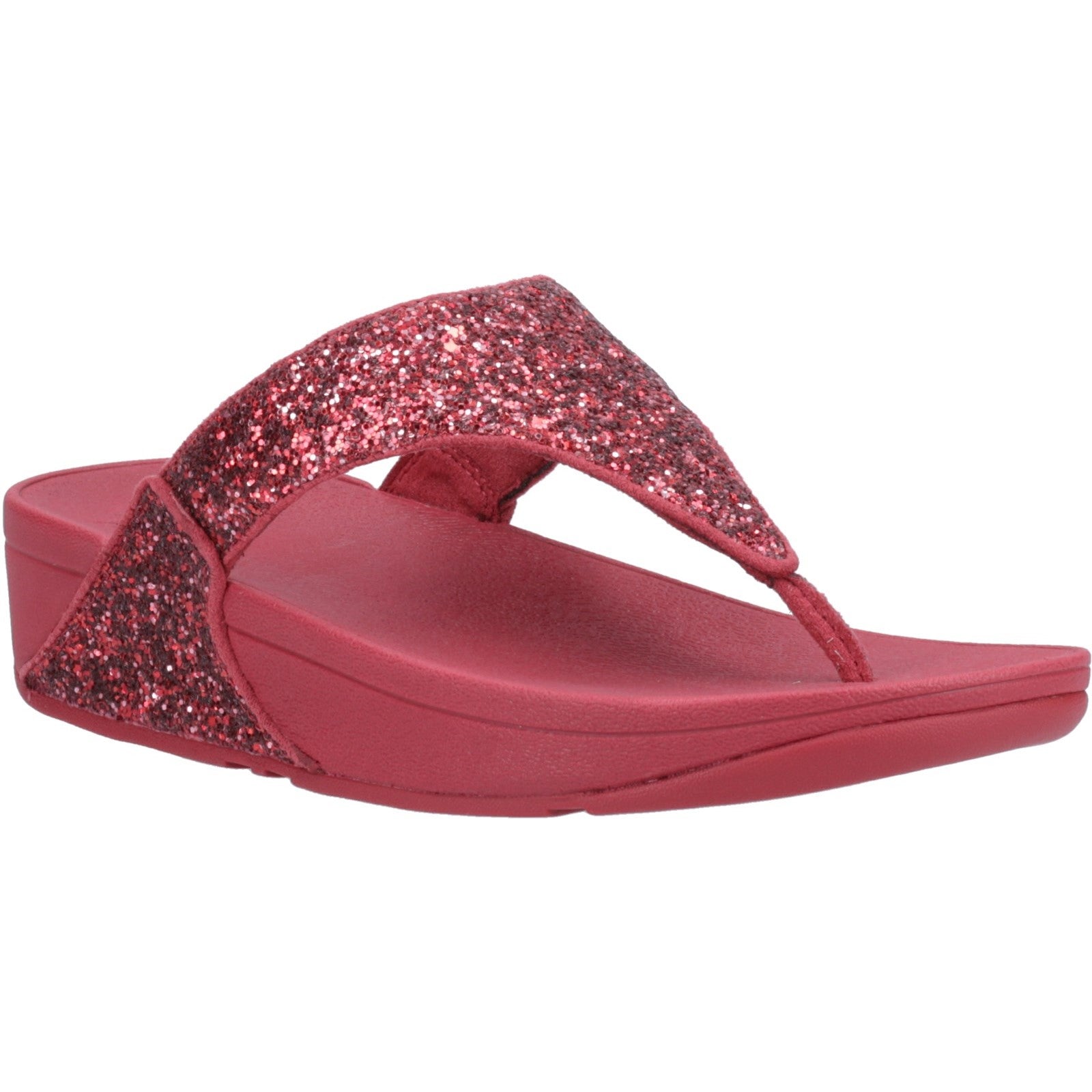 Fitflop Lulu Glitter Toe-Post Sandals