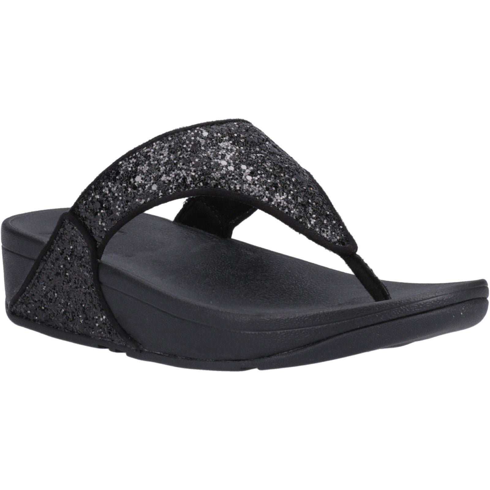 Fitflop Lulu Glitter Toe-Post Sandals