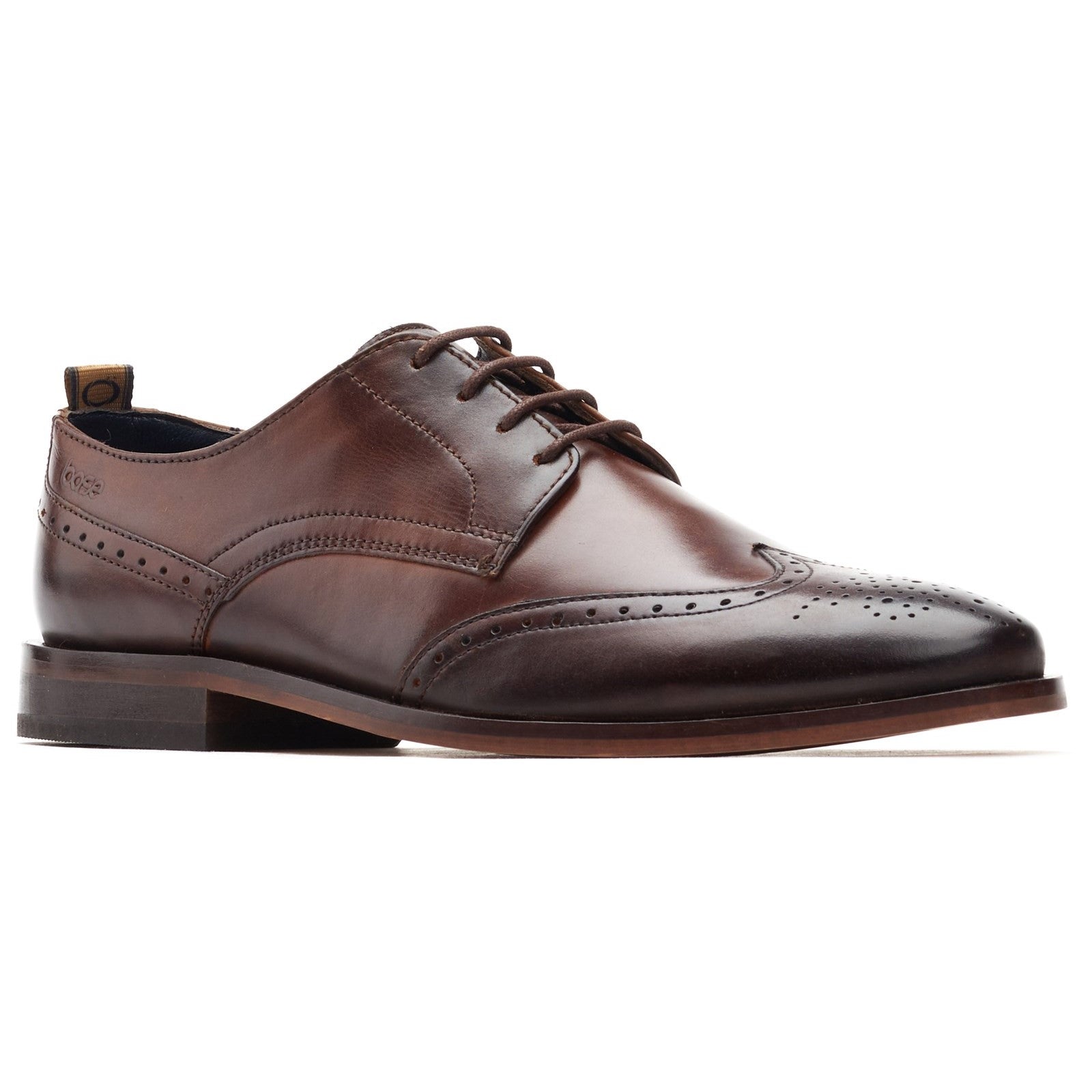 Base London Branson Lace Up Brogue Shoe