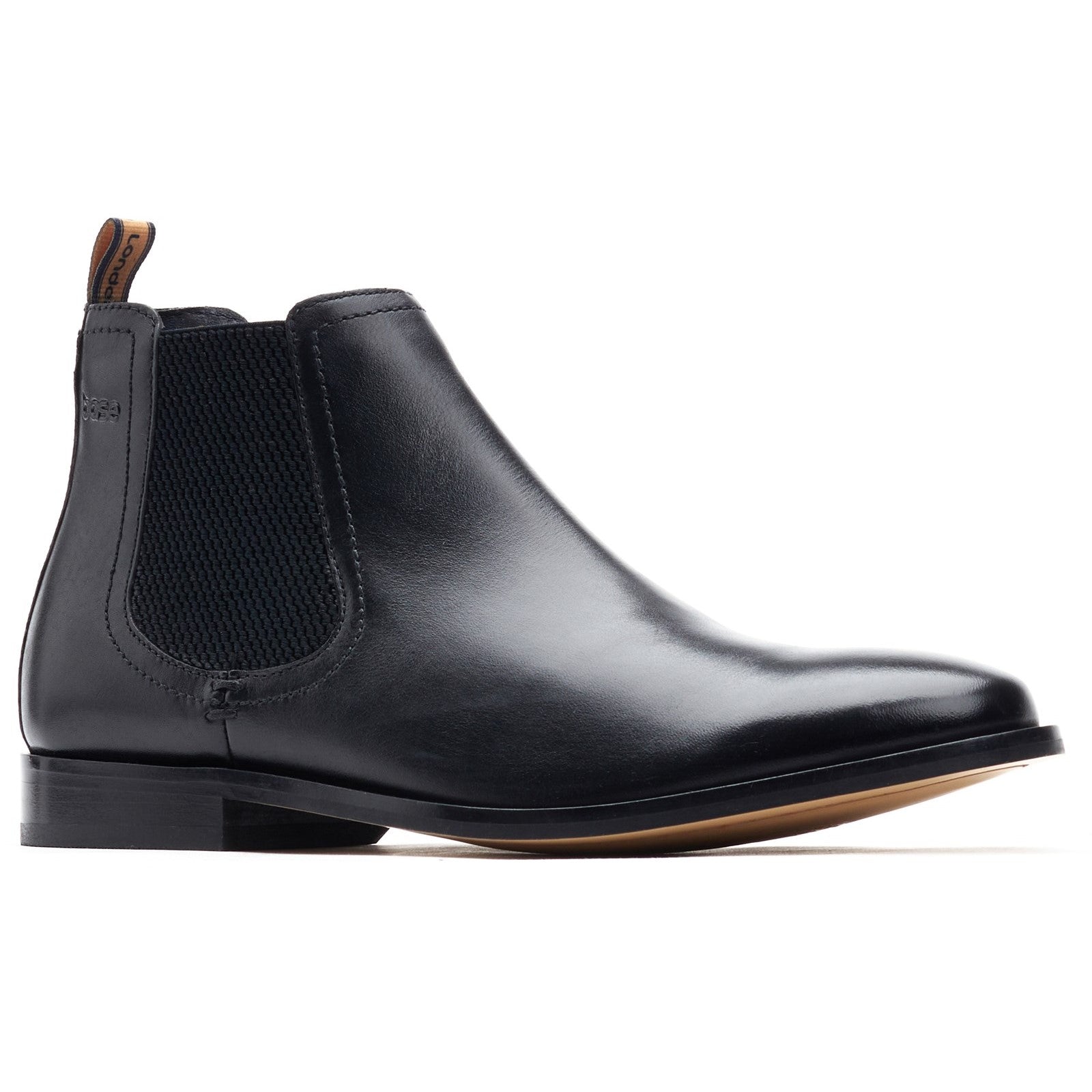 Base London Lynch Pull Up Plain Chelsea Boot
