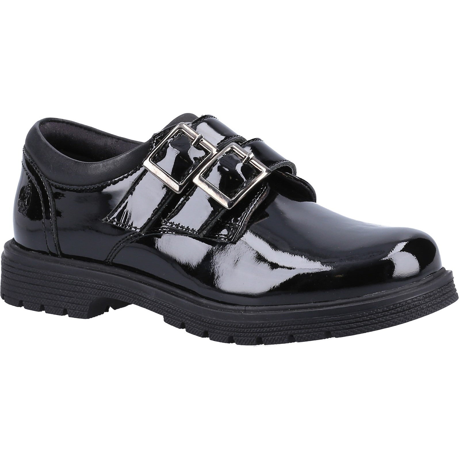 Hush Puppies Sunny Patent Junior Shoes