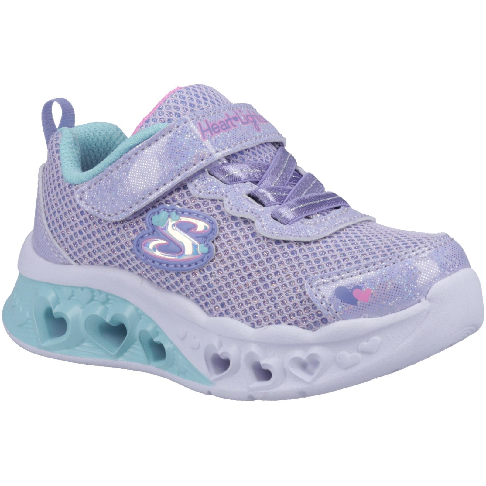 Skechers Flutter Heart Lights Bring Sparkle Trainers