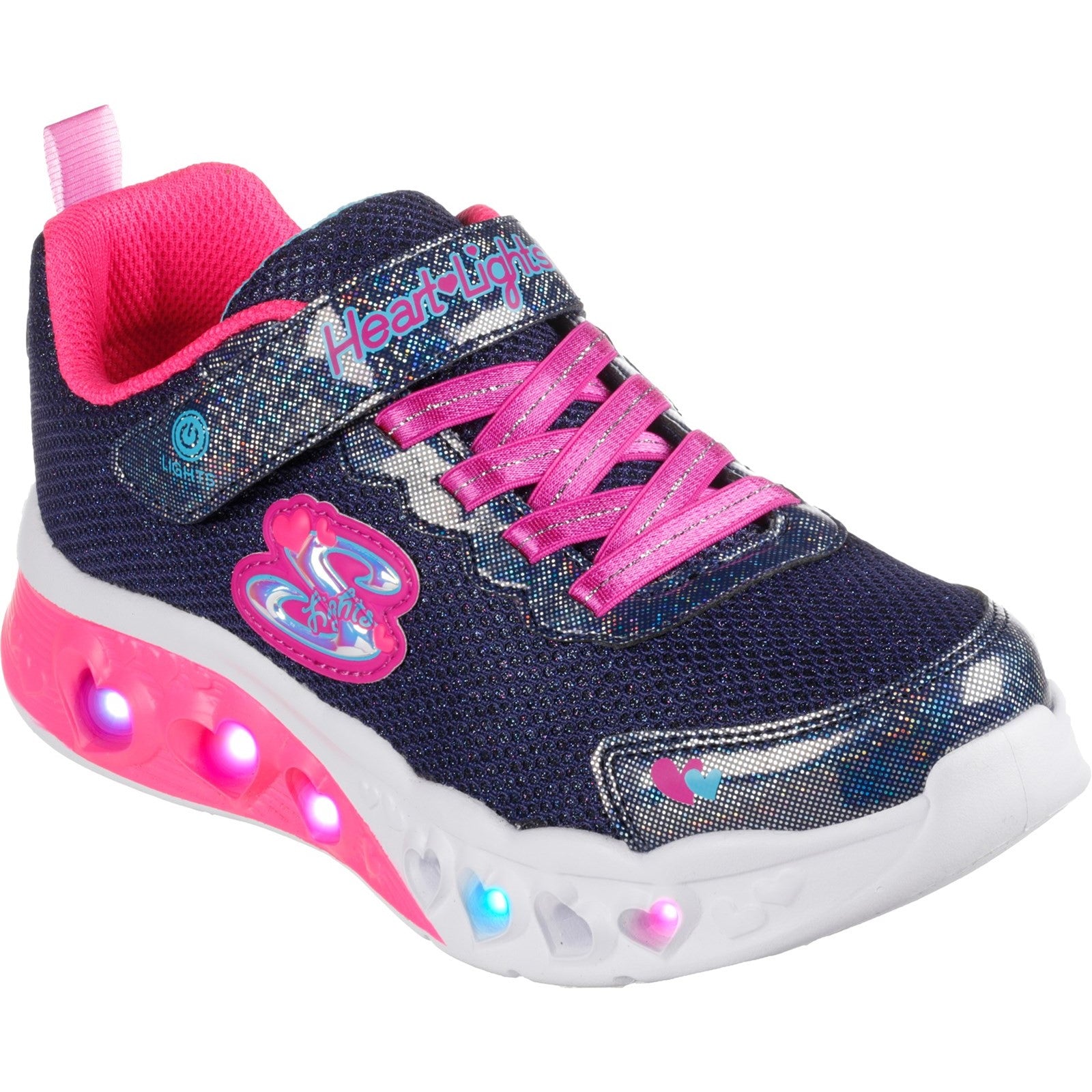 Skechers Flutter Heart Lights Bring Sparkle Trainers