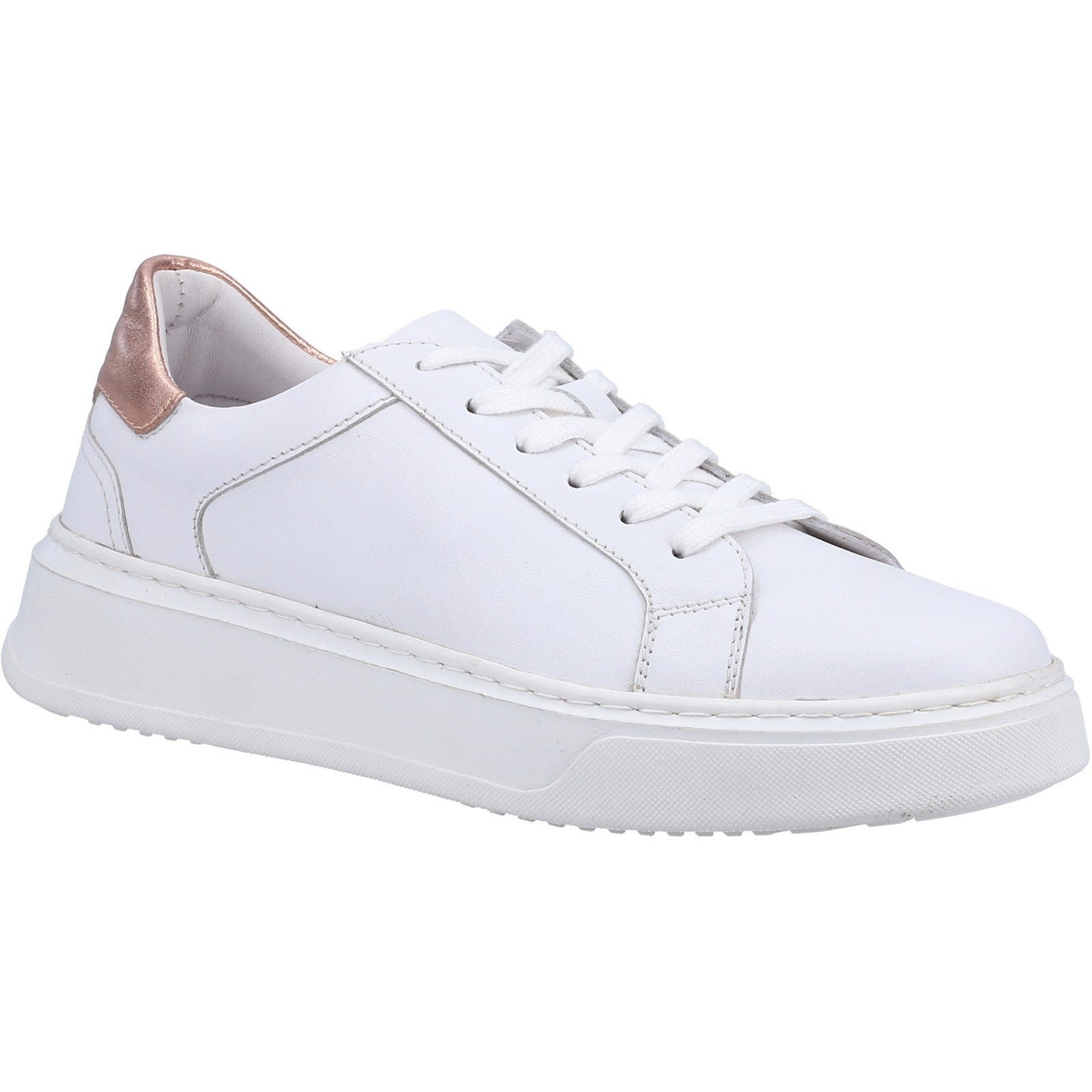 Hush Puppies Camille Lace Cupsole Trainers