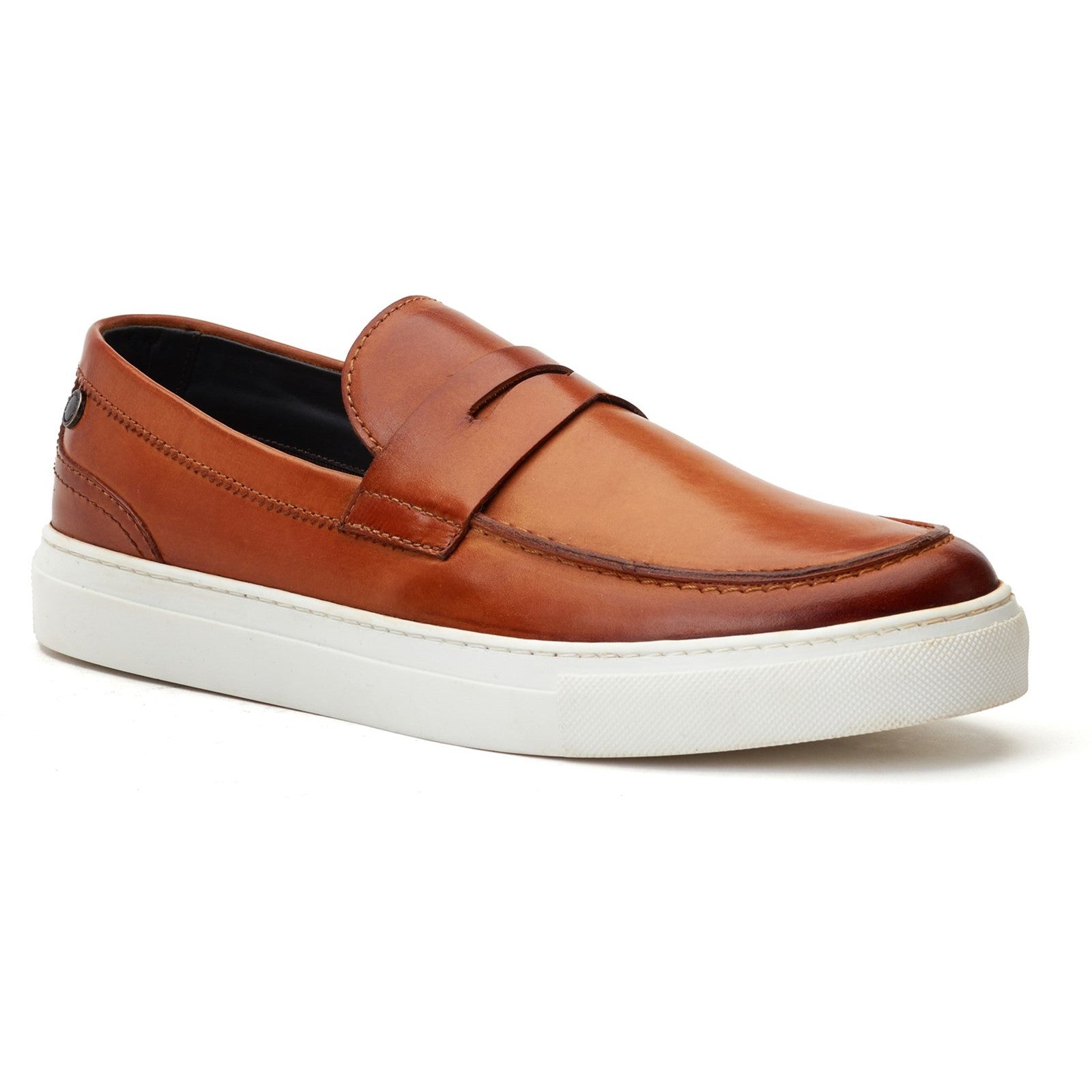 Base London Flynn Penny Loafer Shoes