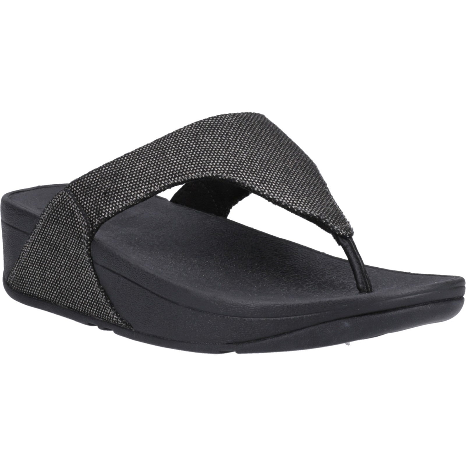 Fitflop Lulu Shimmerlux Toe Post Sandals