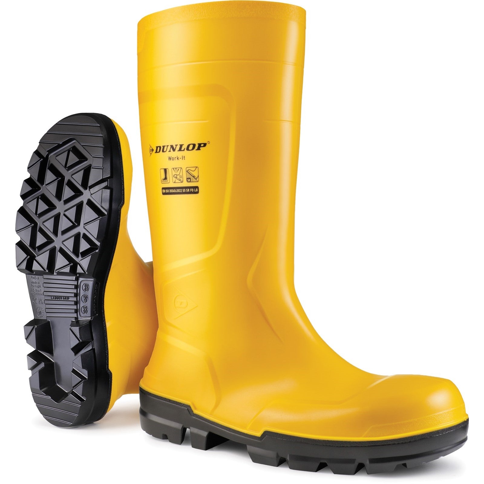 Dunlop Work-It Full Safety Wellington Boots